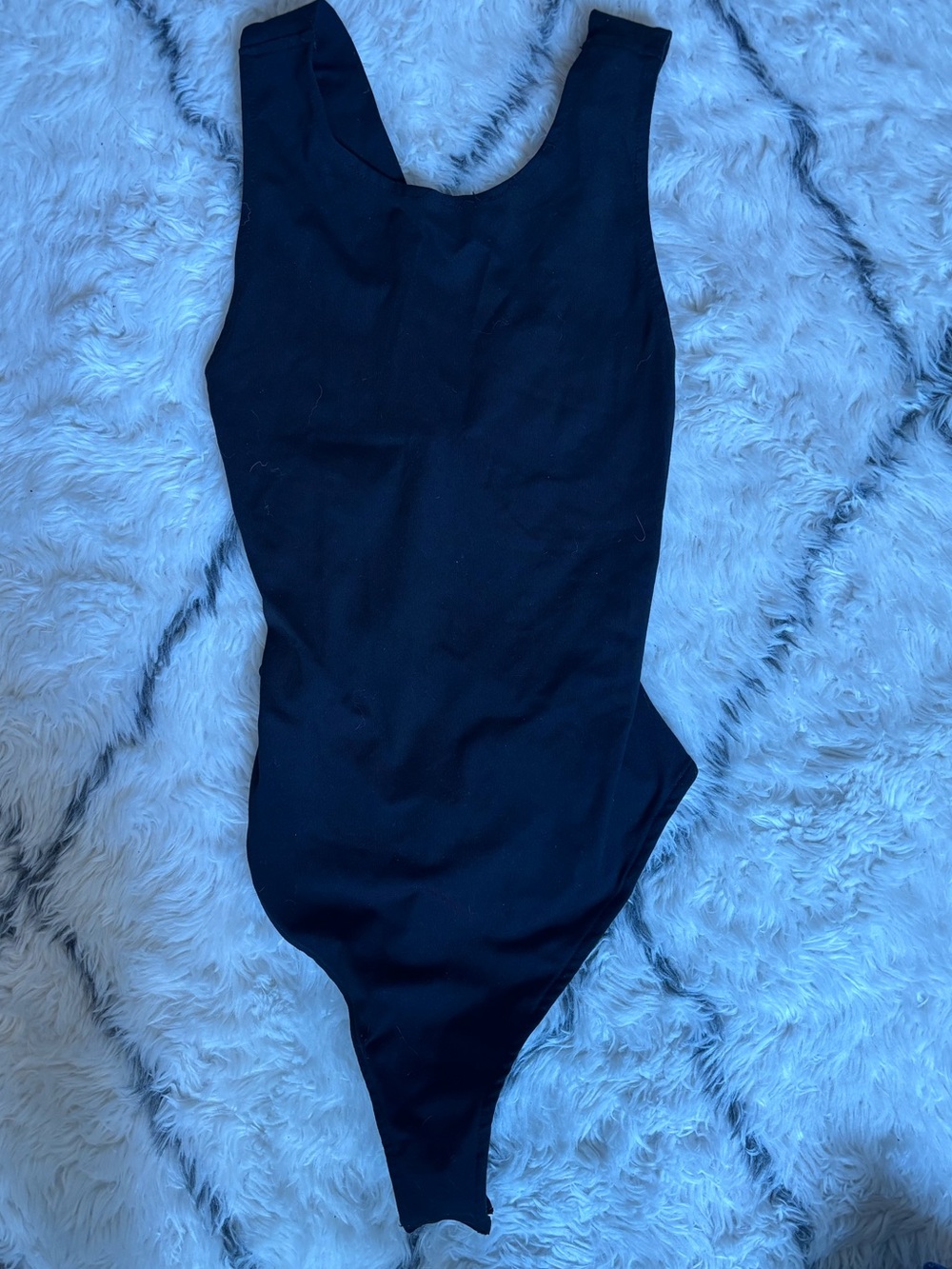 Free People Black One-Piece Bodysuit